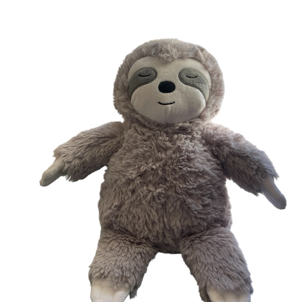 Sloth Plush Heating Pad Microwavable Stuffed Animal for Pain Relief Weighted
